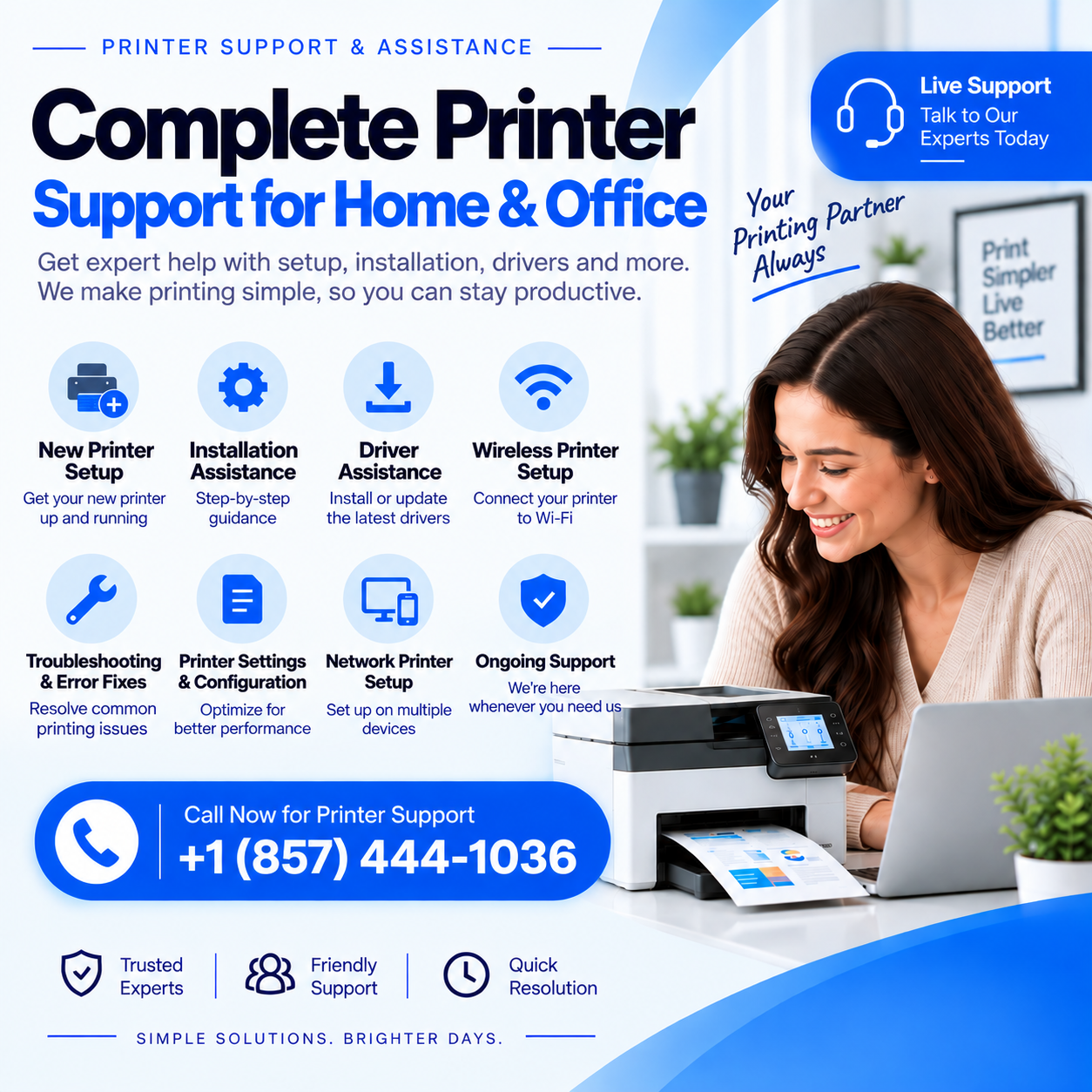 Printer Setup Assistance